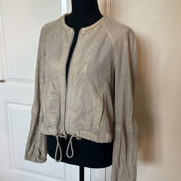 Cache vintage genuine leather suede jacket - Picture 2 of 4